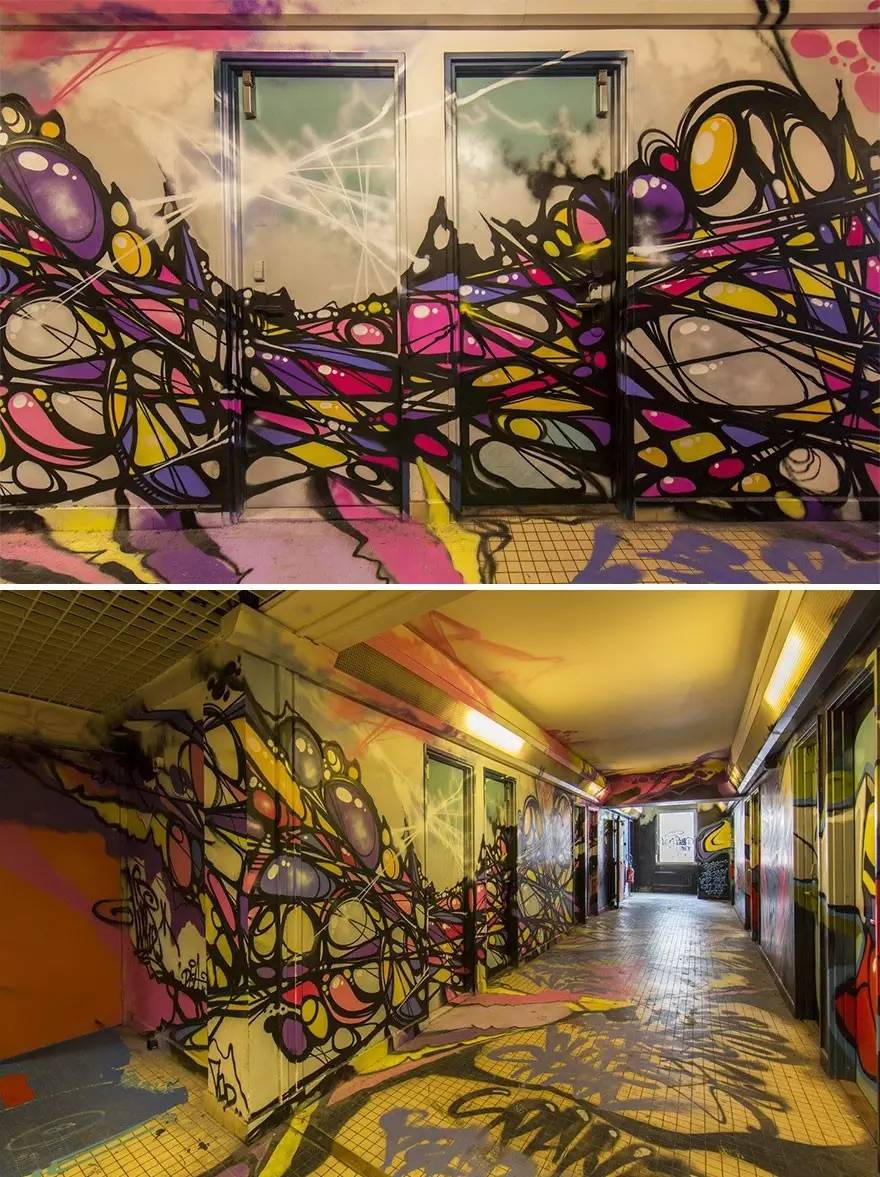 涂鸦艺术画_艺术涂鸦_涂鸦艺术家班克斯
