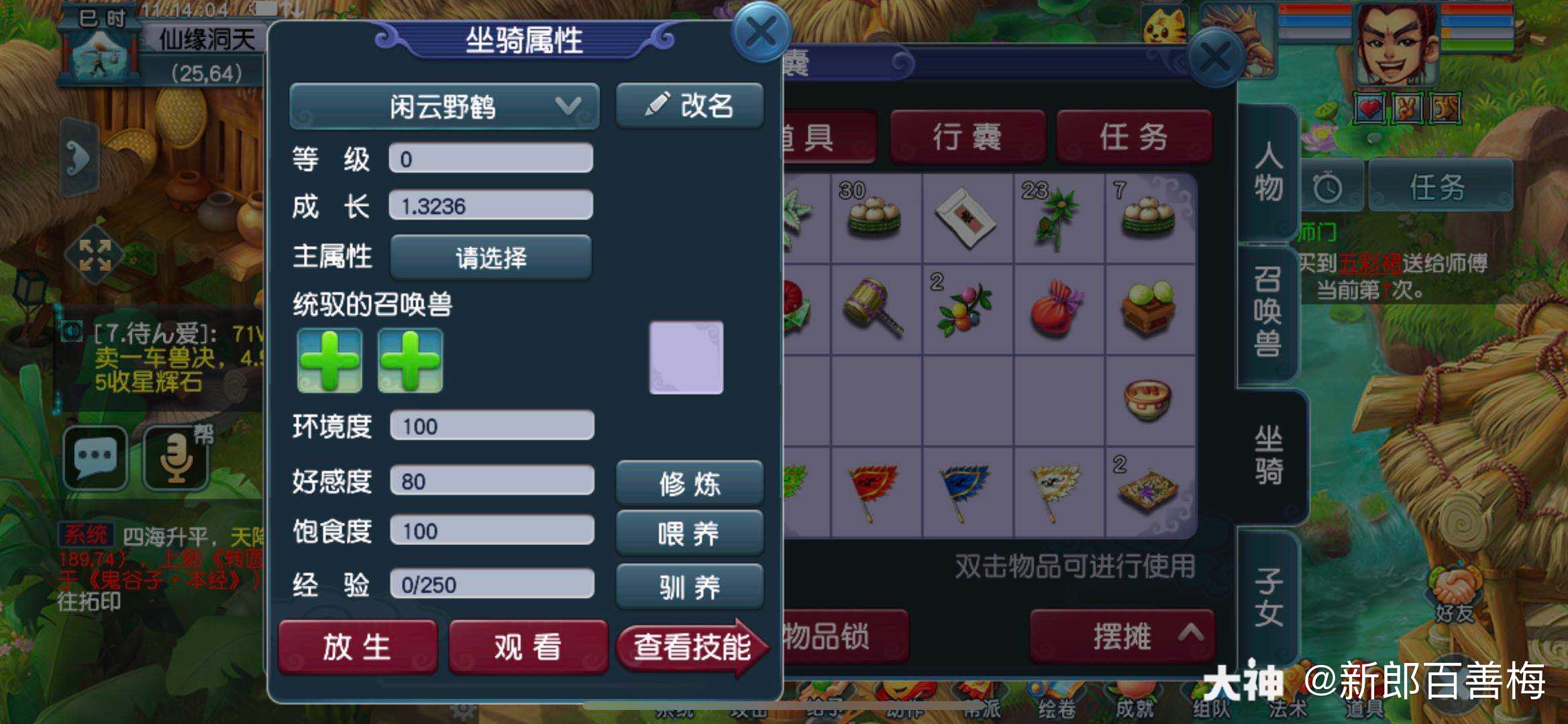 梦幻西游坐骑成长_坐骑梦幻西游成长值怎么算_梦幻坐骑成长值